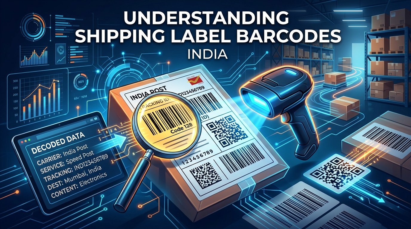 How to Read and Understand Shipping Label Barcodes: A Guide for Indian Sellers