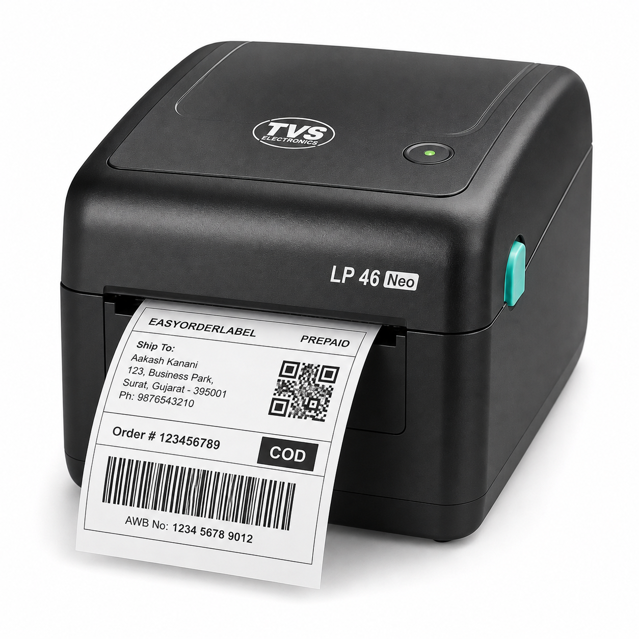 TVS LP 46 Neo thermal printer for e-commerce